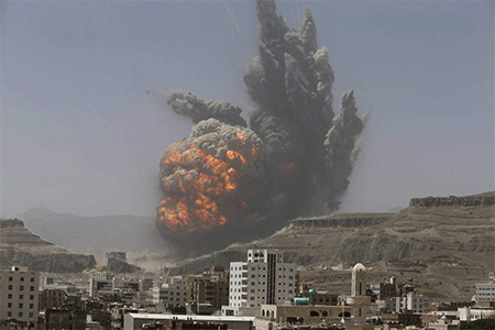 bombardear Yemen Yemen, entre los bombardeos de Arabia saudí y los atentados de Daesh